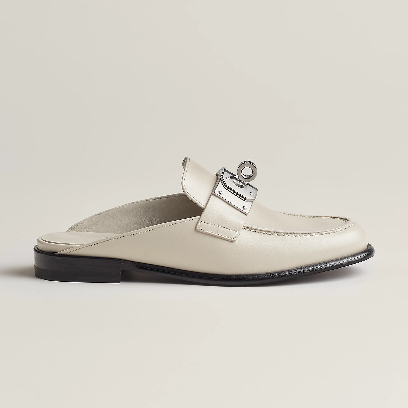 Hermes Lota Mules - White of Paris
