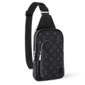 Louis Vuitton Monogram Avenue Slingbag PM Crossbody - Black
