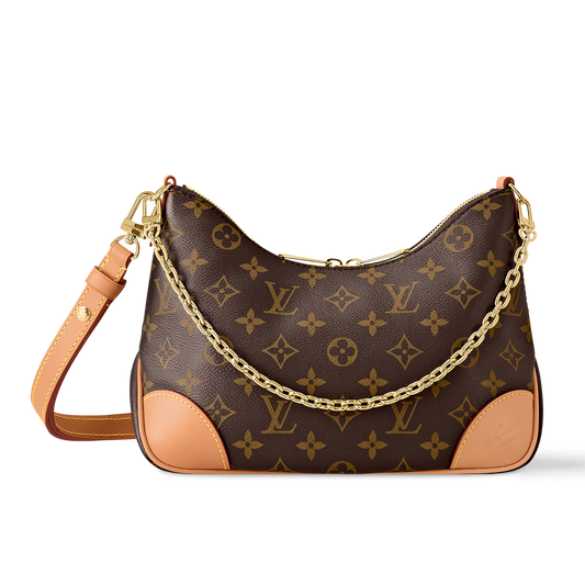 Louis Vuitton Boulogne PM Shoulder Bag - Natural Brown