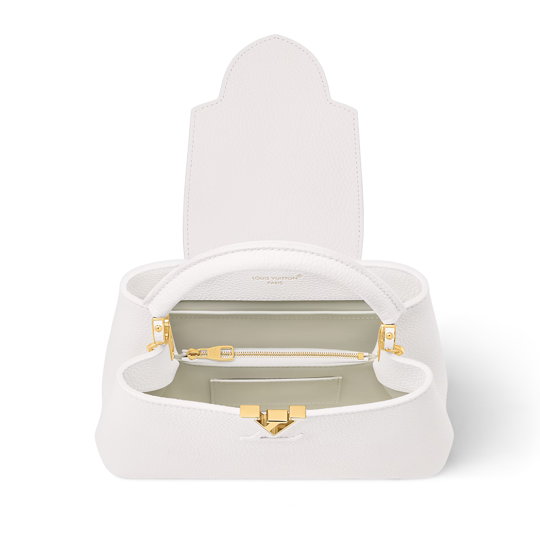 Louis Vuitton Capucines BB Handbag – Snow White