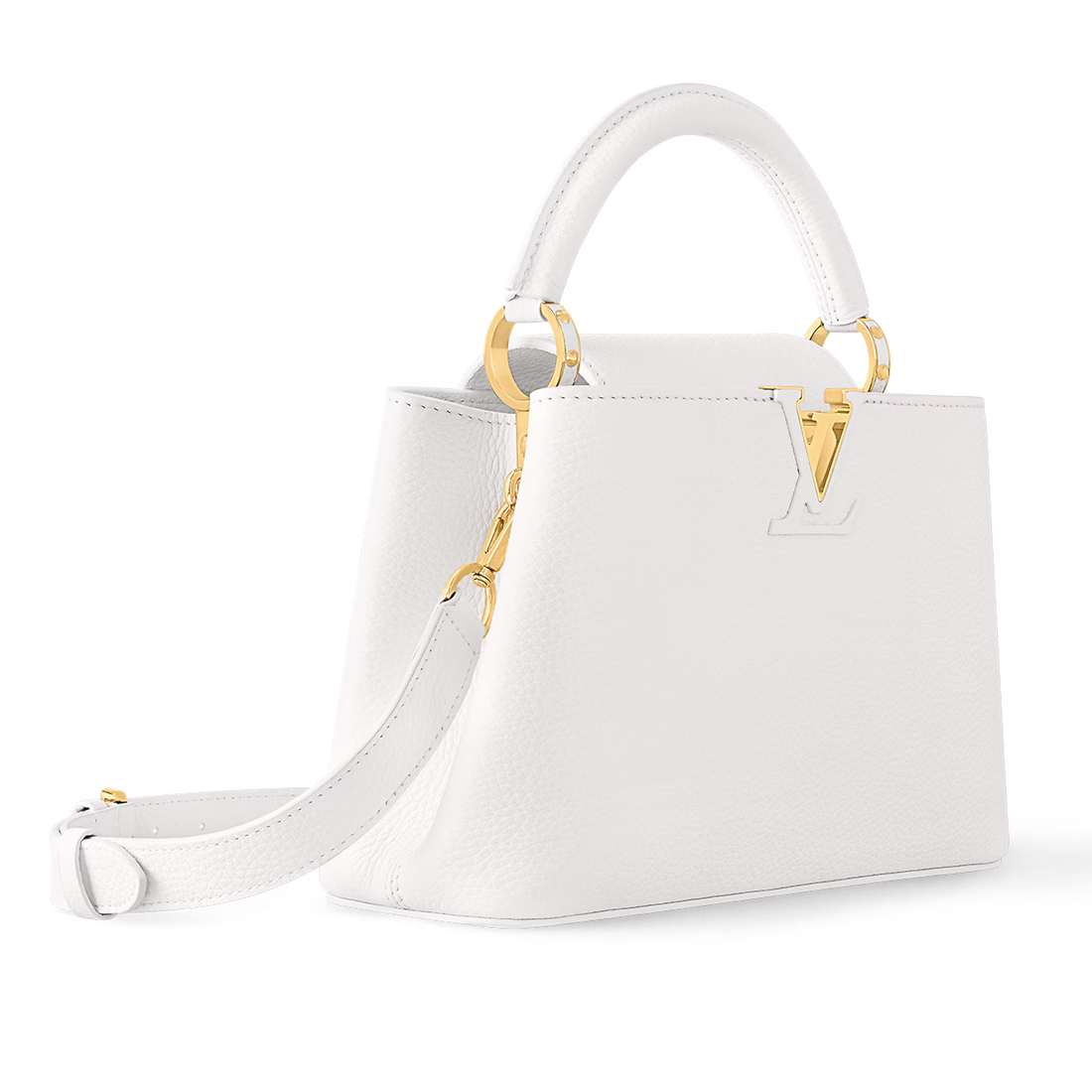 Louis Vuitton Capucines BB Handbag – Snow White