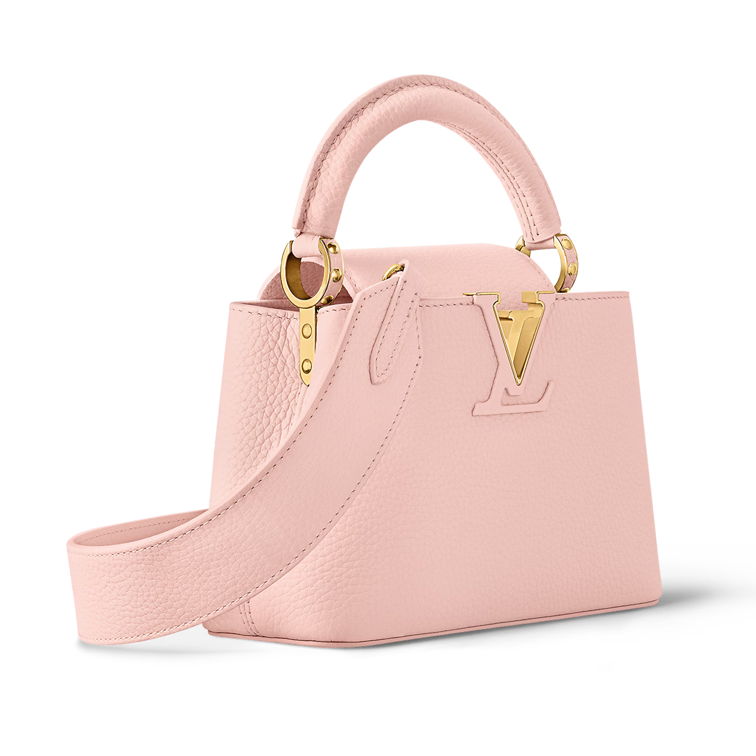 Louis Vuitton Capucines Mini Handbag – Pink Jasmin