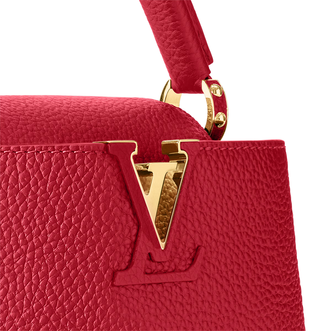 Louis Vuitton Capucines Mini Handbag – Scarlett Red