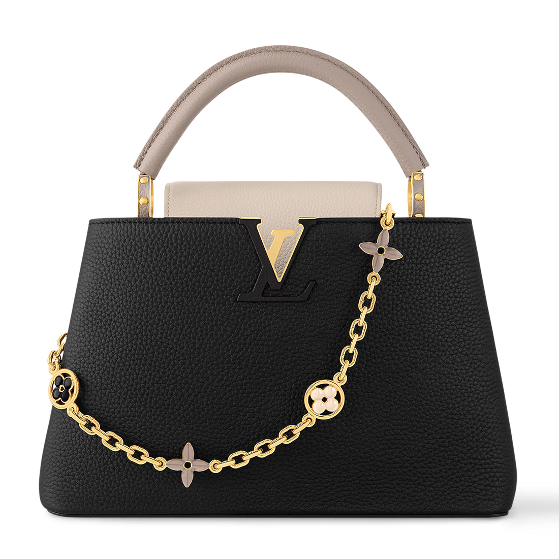 Louis Vuitton Capucines MM Handbag – Black