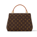 Louis Vuitton Cluny BB Monogram Handbag - Brown