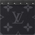 Louis Vuitton Clutch Box Bag - Monogram Eclipse Black