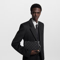 Louis Vuitton Clutch Box Bag - Monogram Eclipse Black