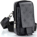 Louis Vuitton Double Phone Pouch Eclipse NM - Black and Grey