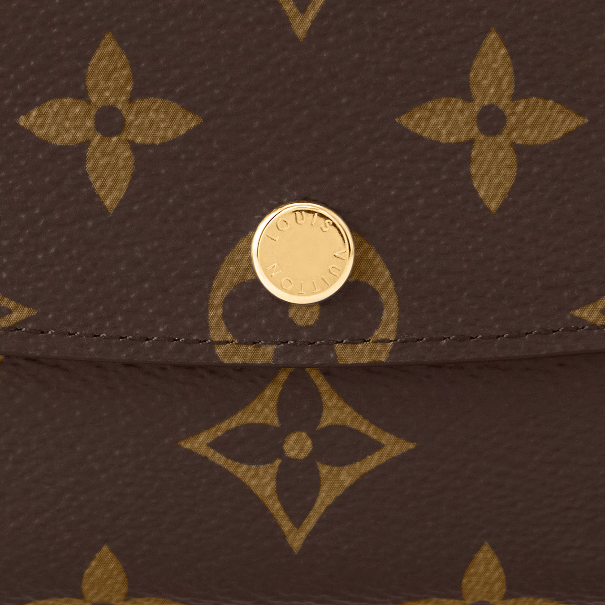 Louis Vuitton Monogram Emilie Wallet - Brown