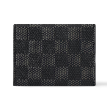 Louis Vuitton Enveloppe Carte de Visite Damier Graphite Wallet - Gray