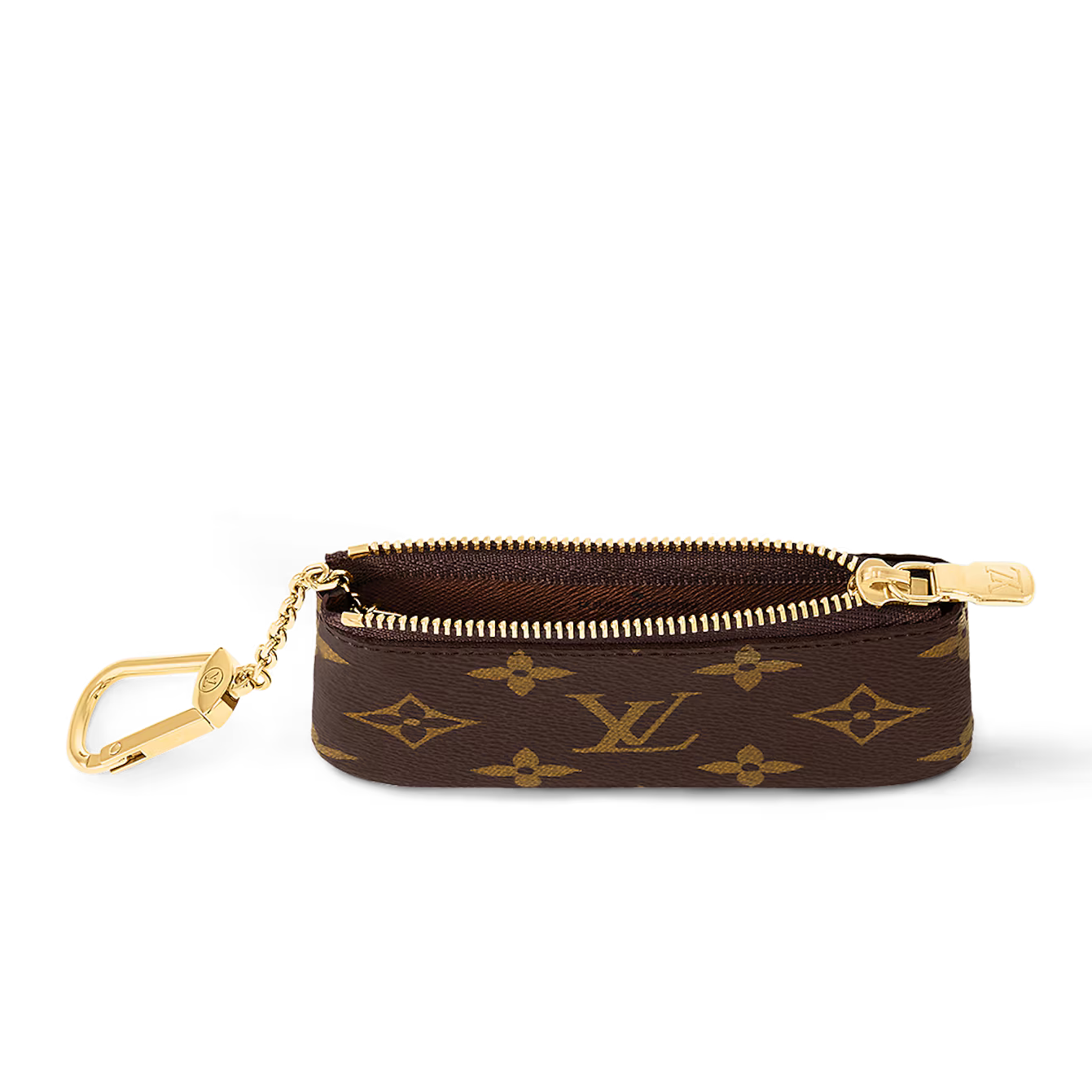 Louis Vuitton Monogram Key Pouch - Brown