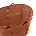 Louis Vuitton Empreinte Monogram Giant Neverfull MM Tote Bag - Cognac
