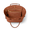 Louis Vuitton Empreinte Monogram Giant Neverfull MM Tote Bag - Cognac