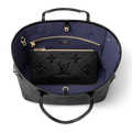 Louis Vuitton Empreinte Monogram Giant Neverfull MM Tote Bag - Black