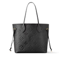 Louis Vuitton Empreinte Monogram Giant Neverfull MM Tote Bag - Black