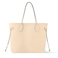 Louis Vuitton Neverfull MM Tote Bag - Cream