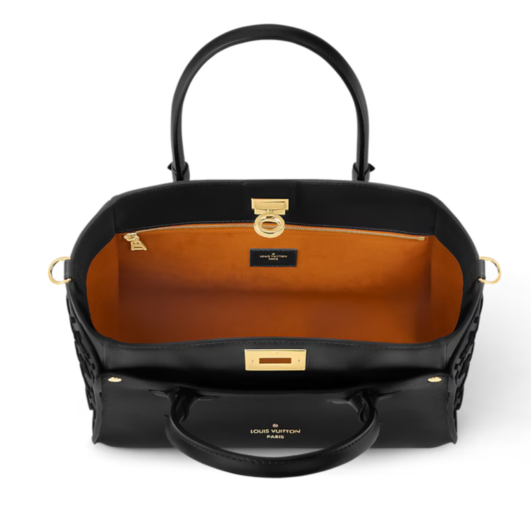 Louis Vuitton On My Side MM Handbag - Navy Blue