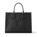 Louis Vuitton OnTheGo PM Tote Bag - Black Noir Obscur