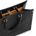 Louis Vuitton OnTheGo PM Tote Bag - Black Noir Obscur