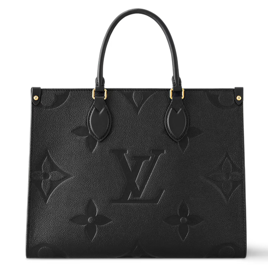 Louis Vuitton OnTheGo PM Tote Bag - Black Noir Obscur
