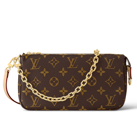 Louis Vuitton Monogram Canvas Pochette Accessoires - Dark Brown