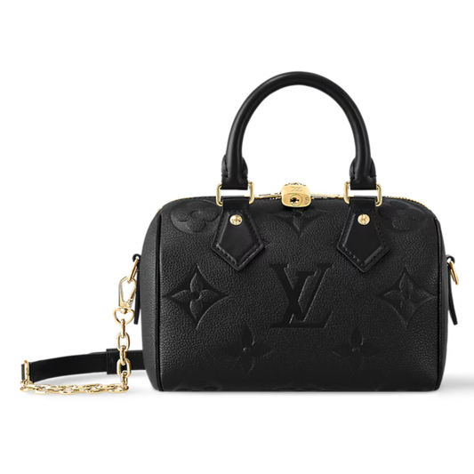 Louis Vuitton Speedy Bandoulière 20 Handbag - Black