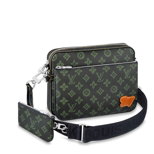 Louis Vuitton Trio Messenger Bag - Dark Green