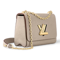 Louis Vuitton Twist MM Shoulder Bag - Galet