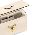 Louis Vuitton Twist MM Chain Bag - Quartz White