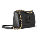 Louis Vuitton Twist MM Shoulder Chain Bag - Black