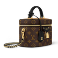 Louis Vuitton Monogram Vanity PM Shoulder Bag - Dark Brown