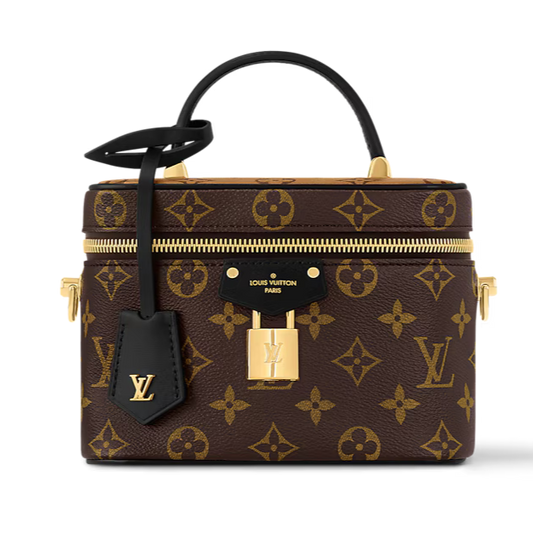 Louis Vuitton Monogram Vanity PM Shoulder Bag - Dark Brown