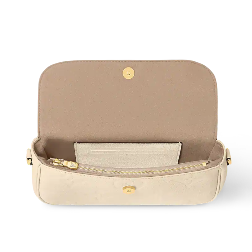 Louis Vuitton Wallet On Chain Ivy Shoulder Bag - Creme