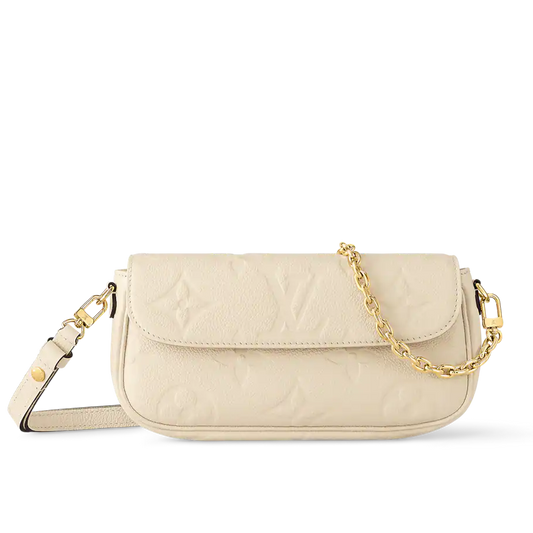 Louis Vuitton Wallet On Chain Ivy Shoulder Bag - Creme