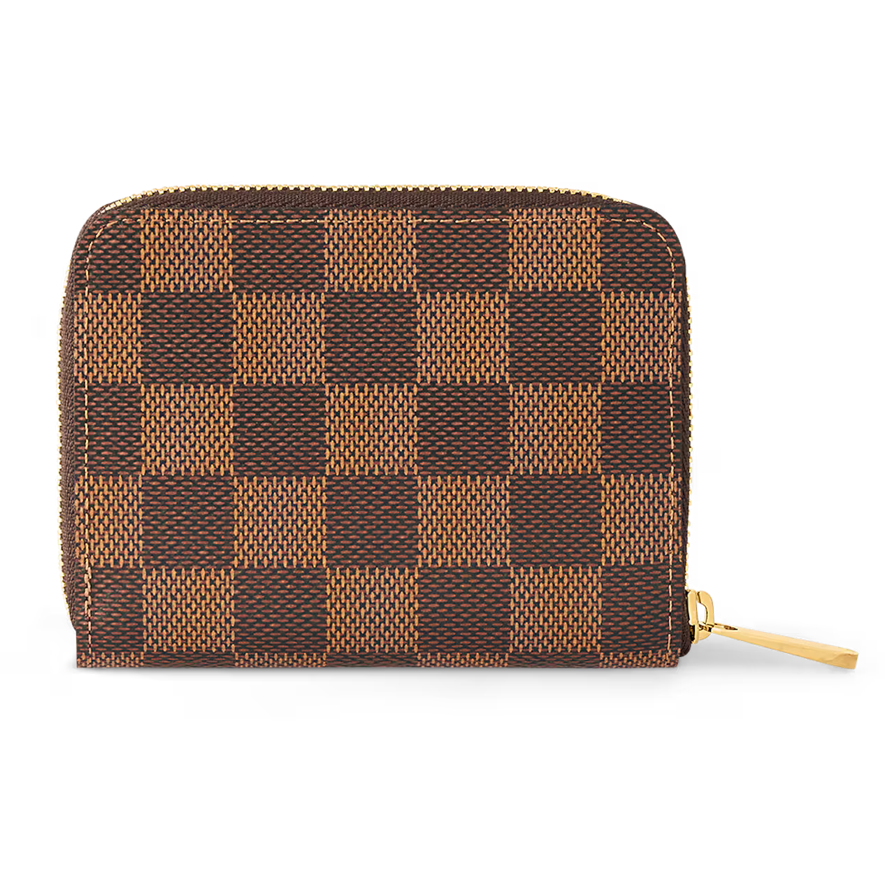 Louis Vuitton Damier Ebene Zippy Coin Purse - Brown