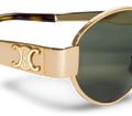 Celine CL40235 30N Triomphe Metal Gold Sunglasses