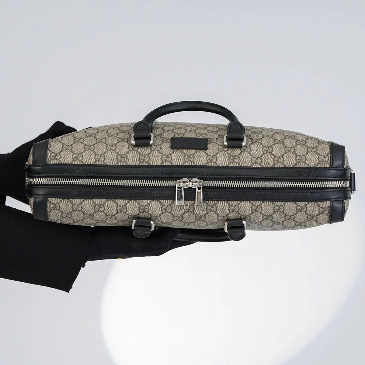 Gucci GG Medium Briefcase Bag - Beige