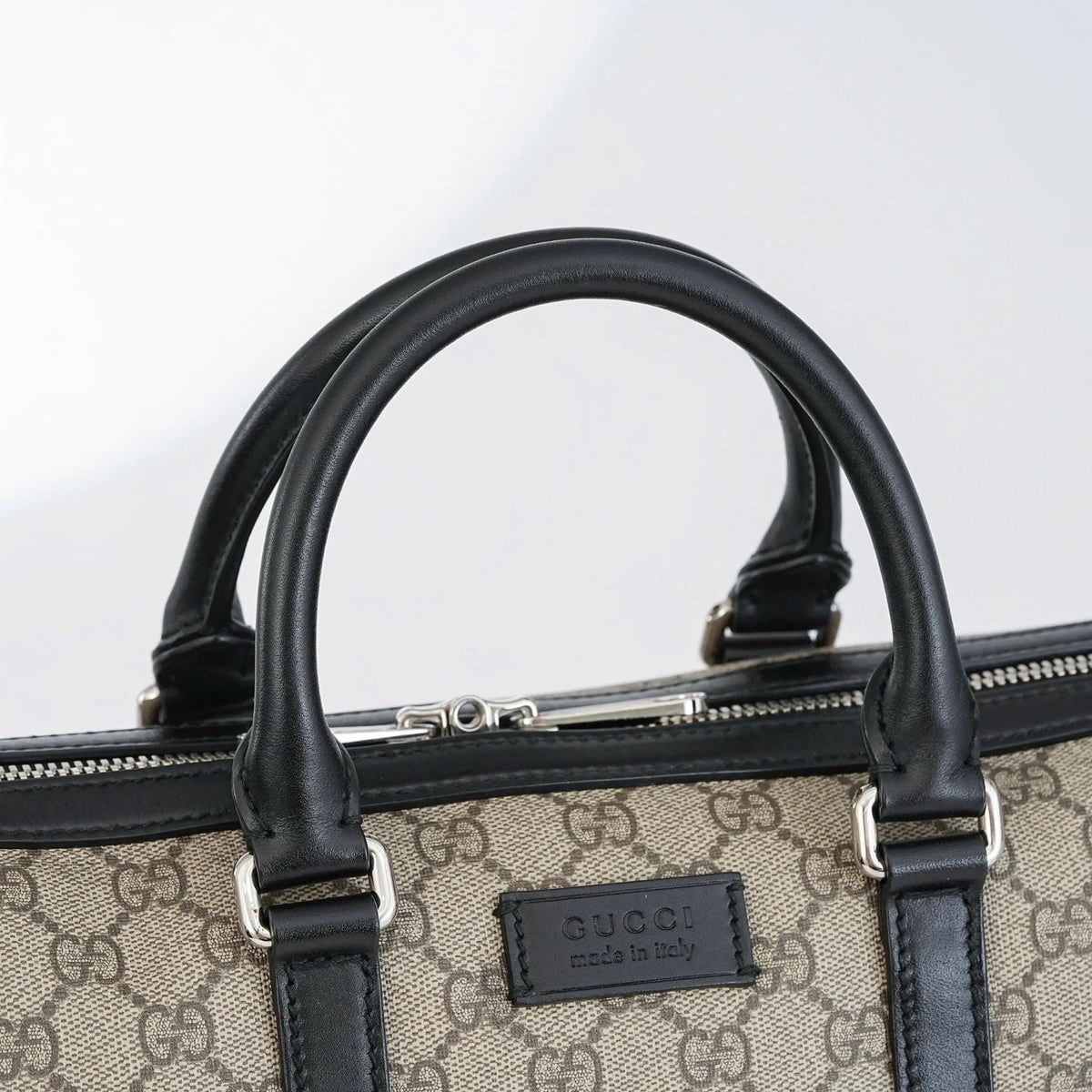 Gucci GG Medium Briefcase Bag - Beige
